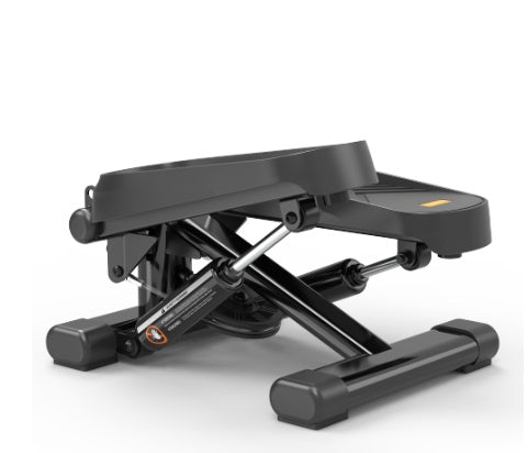 "Step & Sculpt- Compact Mini Stepper with Resistance Bands".