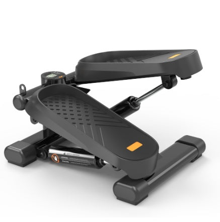 "Step & Sculpt- Compact Mini Stepper with Resistance Bands".