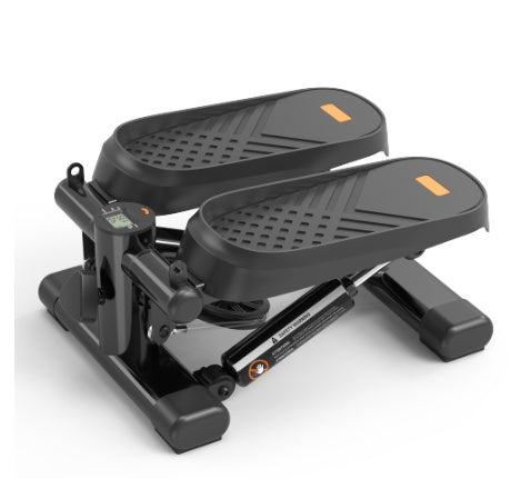 "Step & Sculpt- Compact Mini Stepper with Resistance Bands".