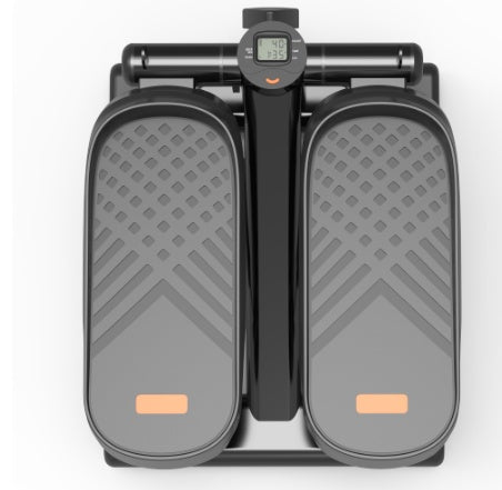 "Step & Sculpt- Compact Mini Stepper with Resistance Bands".