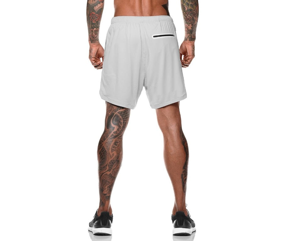 Men's Performance Compression Shorts- With Phone Pocket/Gym & Training Essentials