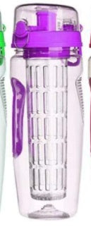 32Oz Fruit Infuser Water Bottle- BPA- Free Leakproof Sports Bottle
