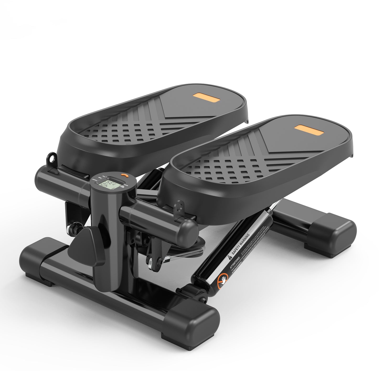 "Step & Sculpt- Compact Mini Stepper with Resistance Bands".