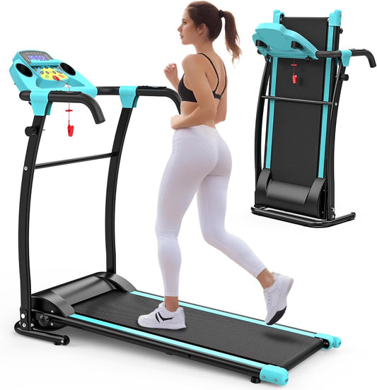 2-in1 Walking Treadmill with Handlebar-Foldable, 300 lbs. Capacity Remote Controlled for Home & Office