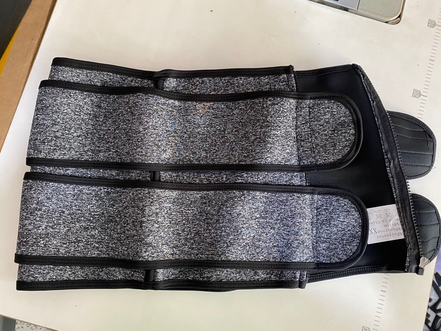 Snatched & Sculped Triple- Strap Waist Trainer- Adjustable Compression Belt for Women