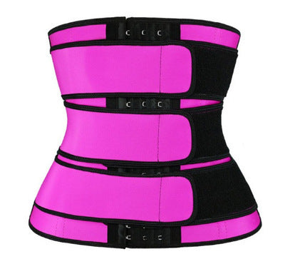 Snatched & Sculped Triple- Strap Waist Trainer- Adjustable Compression Belt for Women