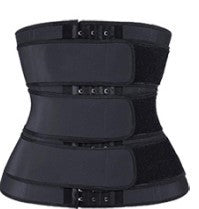 Snatched & Sculped Triple- Strap Waist Trainer- Adjustable Compression Belt for Women