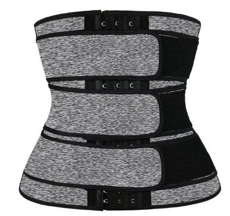 Snatched & Sculped Triple- Strap Waist Trainer- Adjustable Compression Belt for Women