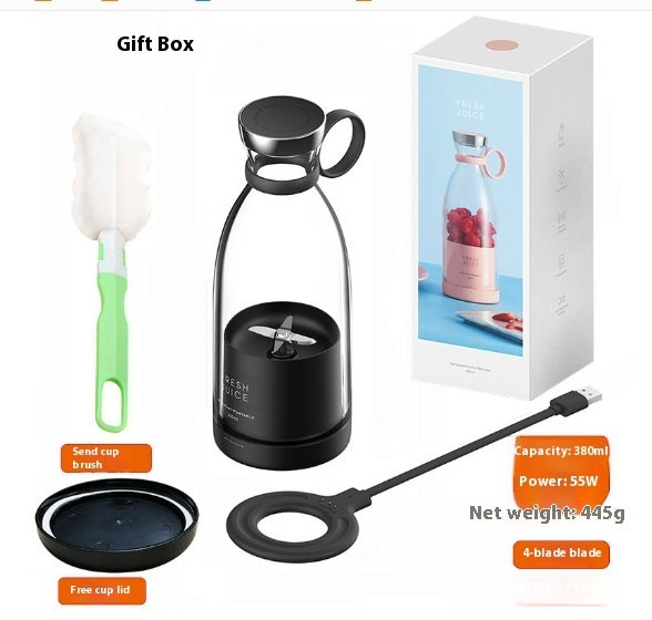 350ML Portable Electric Blender- USB Rechargeable Smoothie Maker