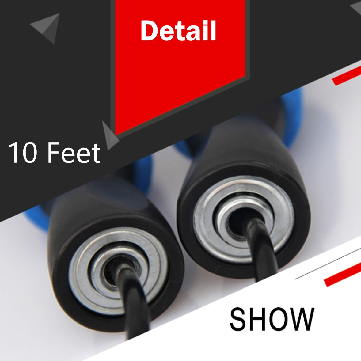 ProSpeed Adjustable Jump Rope- Tangle-Free & Smooth Bearings
