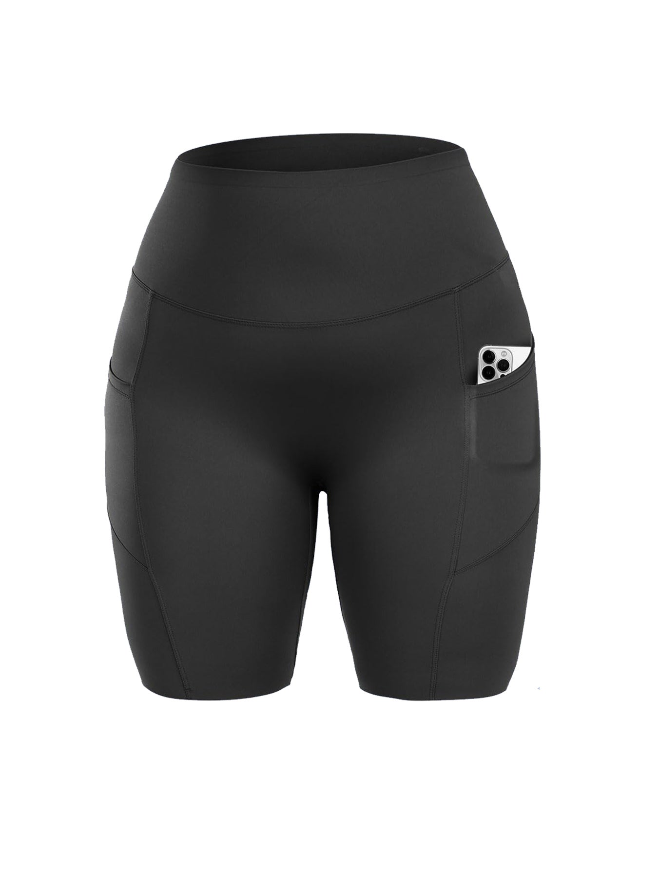 Tummy Control Pocket Biker Shorts - Snatch. Sweat. Repeat.