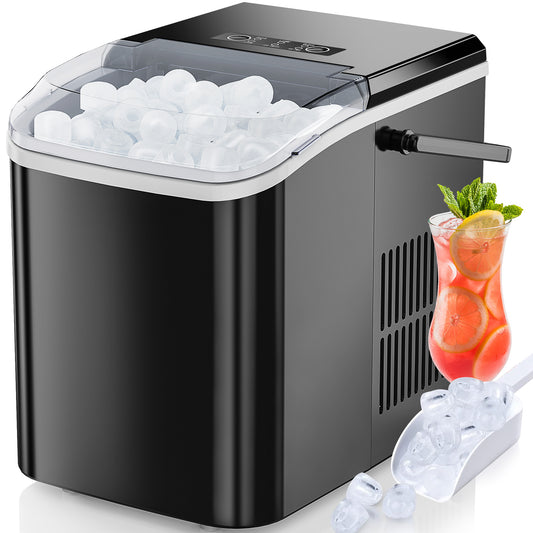 ChillVibe Portable Countertop Ice Maker- Fast Ice, Anytime, Anywhere