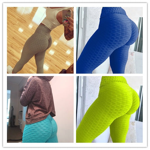 Booty Lifting Scrunch Leggings- Anti- Cellulite, High Waist, No Pockets