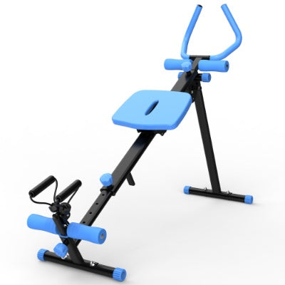 4-in-1 Core Crusher: Ab Glider, Rowing, Leg Press & Roman Chair Machine