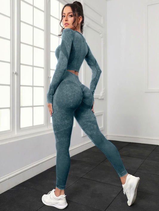 4- Pack Active Sculpt Yoga Leggings- Butt-Lifting, Seamless Compression